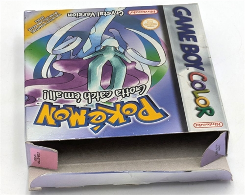Pokemon Crystal Version - Original Box - (EUR) - GameBoy Color Game (B Grade) (Used) (ENG)